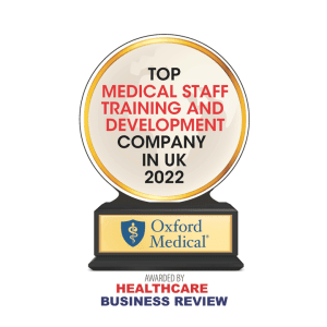 Award for top medical staff training and development company UK 2022